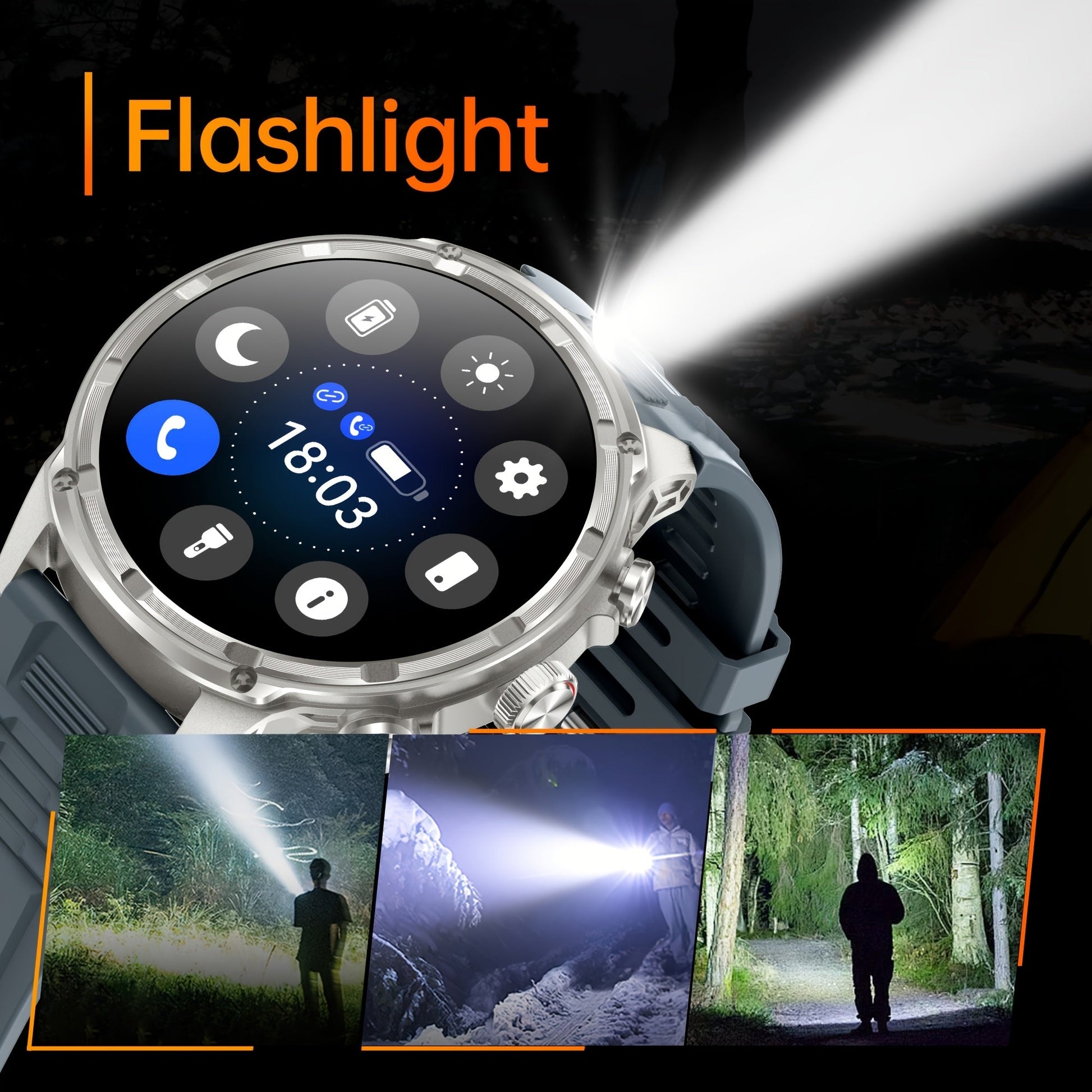 Men's Outdoor Smart Watch 5.0 Version