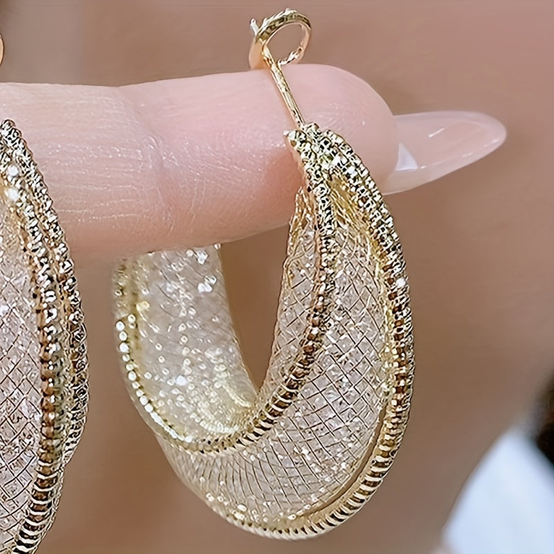 Chunky Mesh Earrings