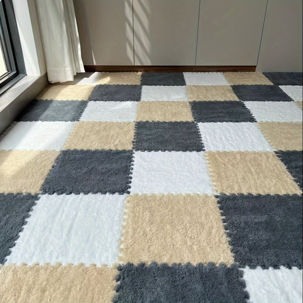 Patchwork Carpet for Bedroom