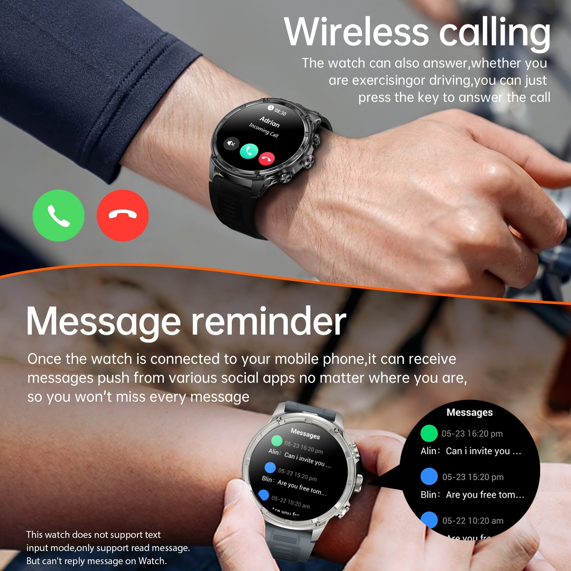 RelexFit Men's Smartwatch