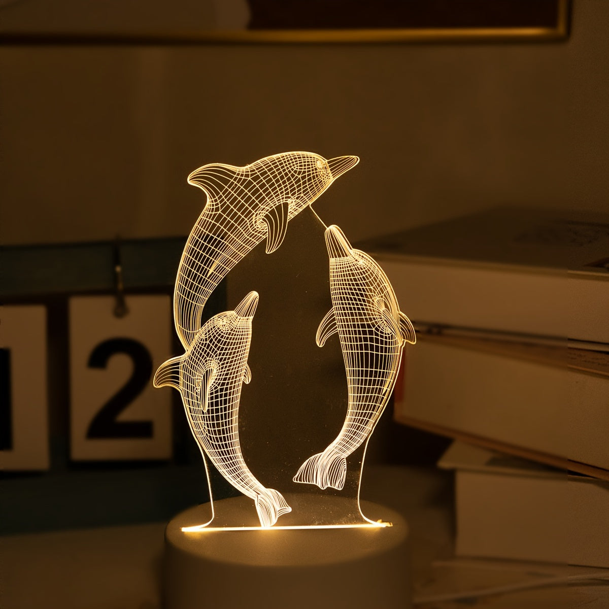 Dolphin Night Light