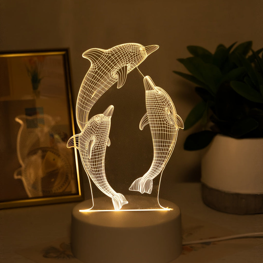 Dolphin Night Light