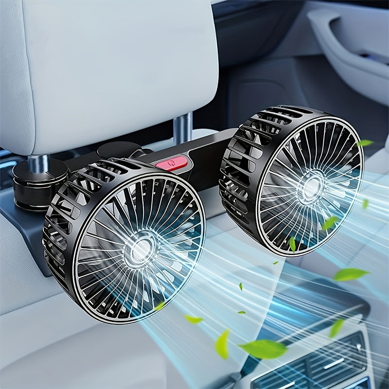 360° USB Car Cooling Fan