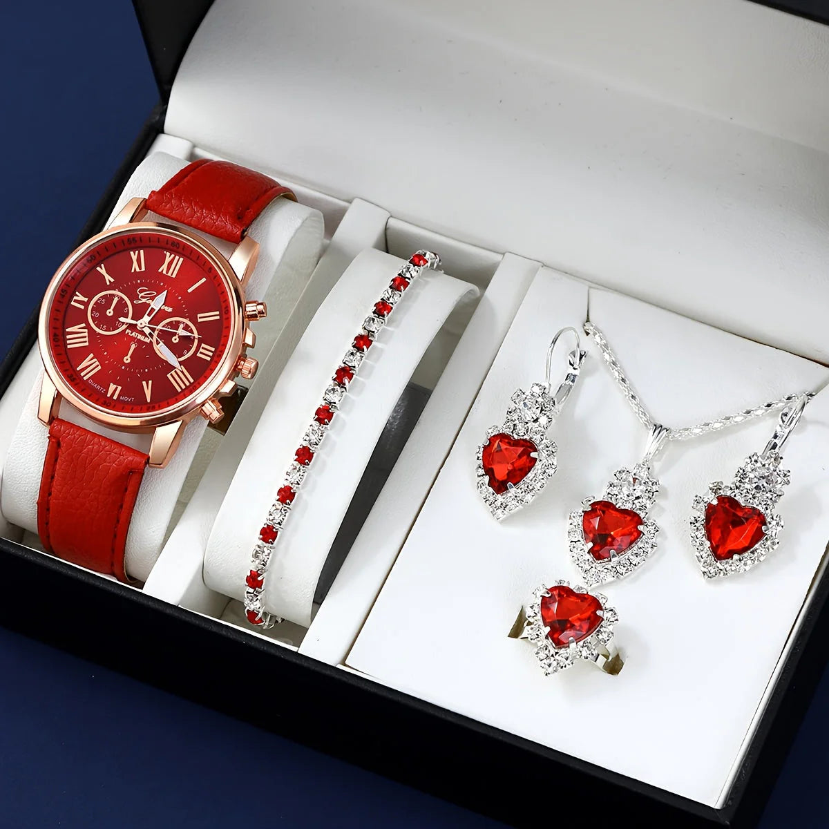 Heart Jewelry Gift Set