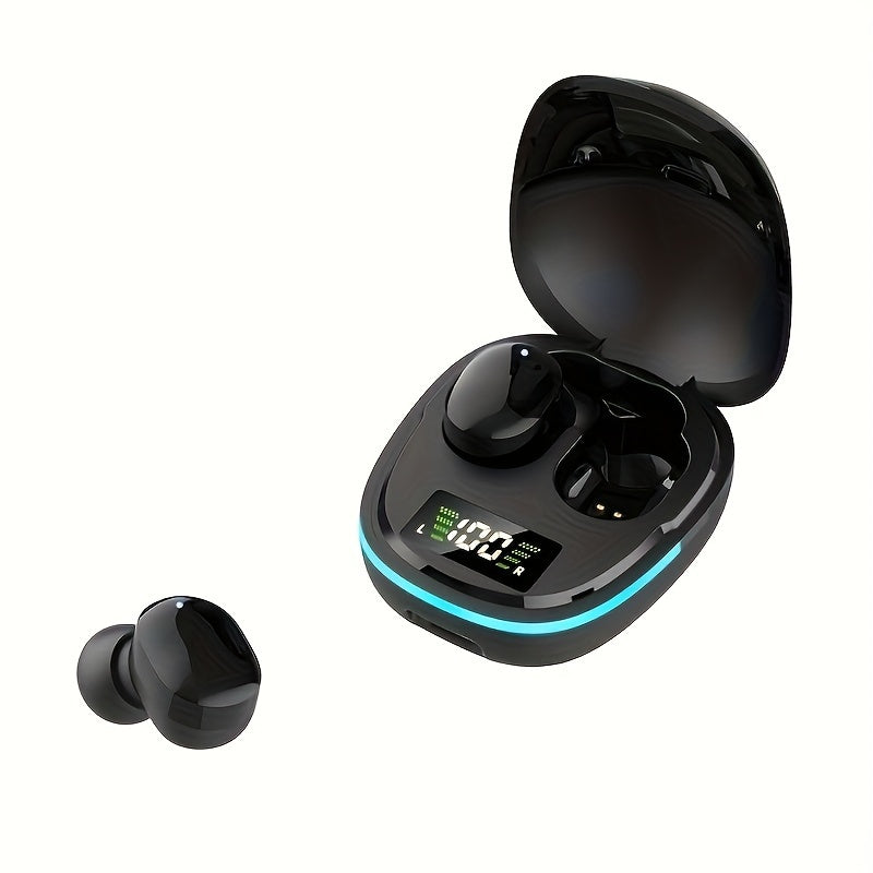 TWS Sleek Wireless Earbuds with LED Display
