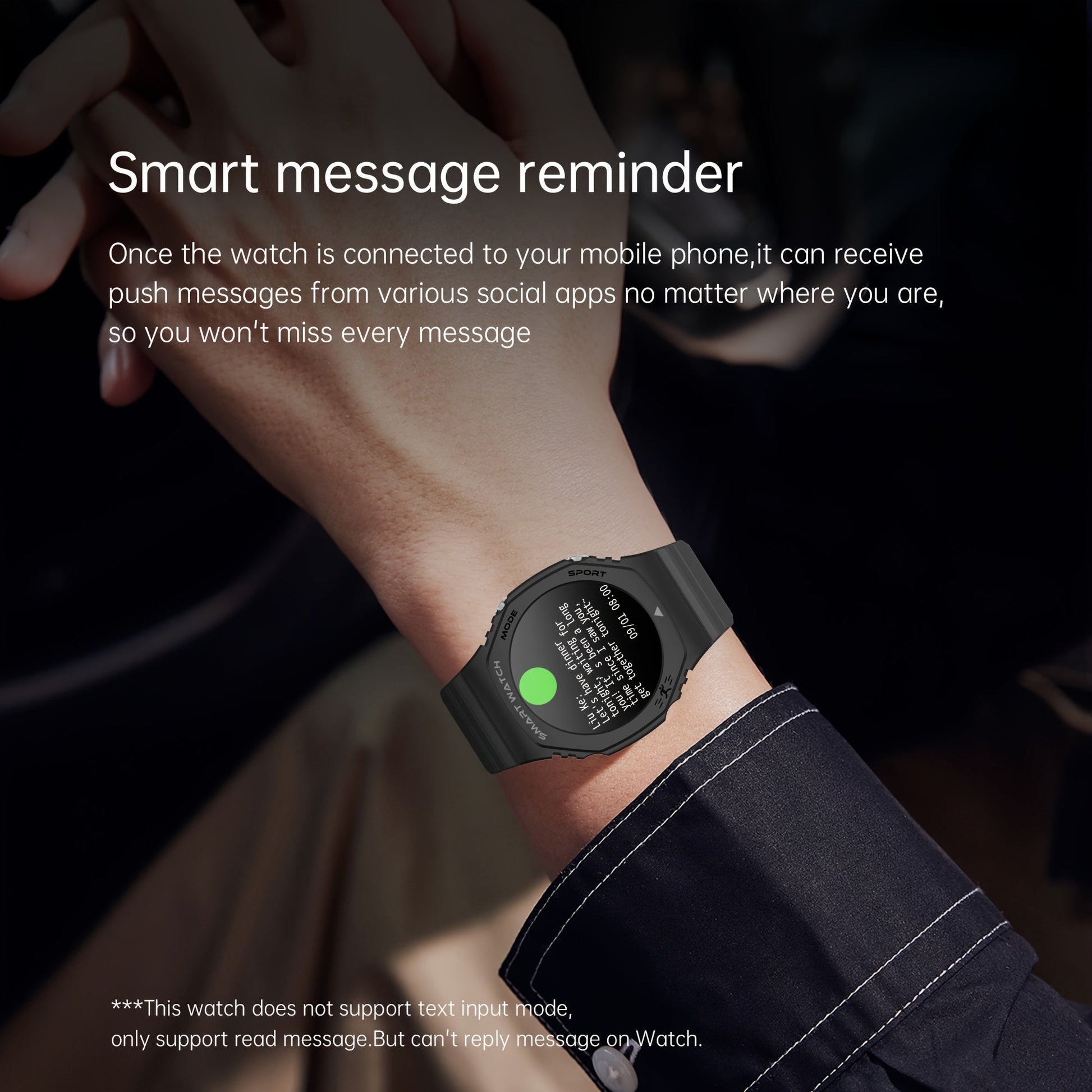 Unisex Sports Smart Watch