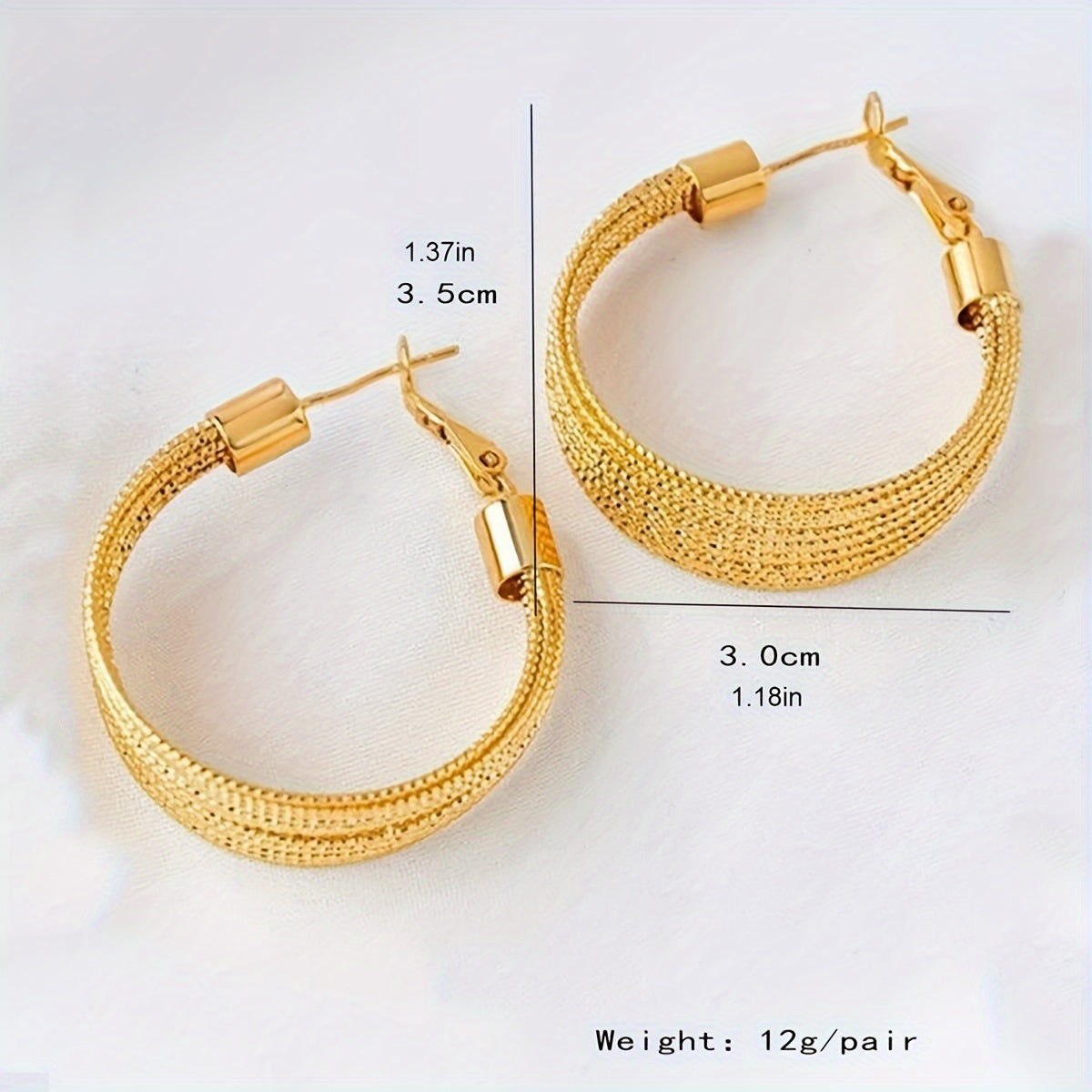 Vintage Circle Earrings
