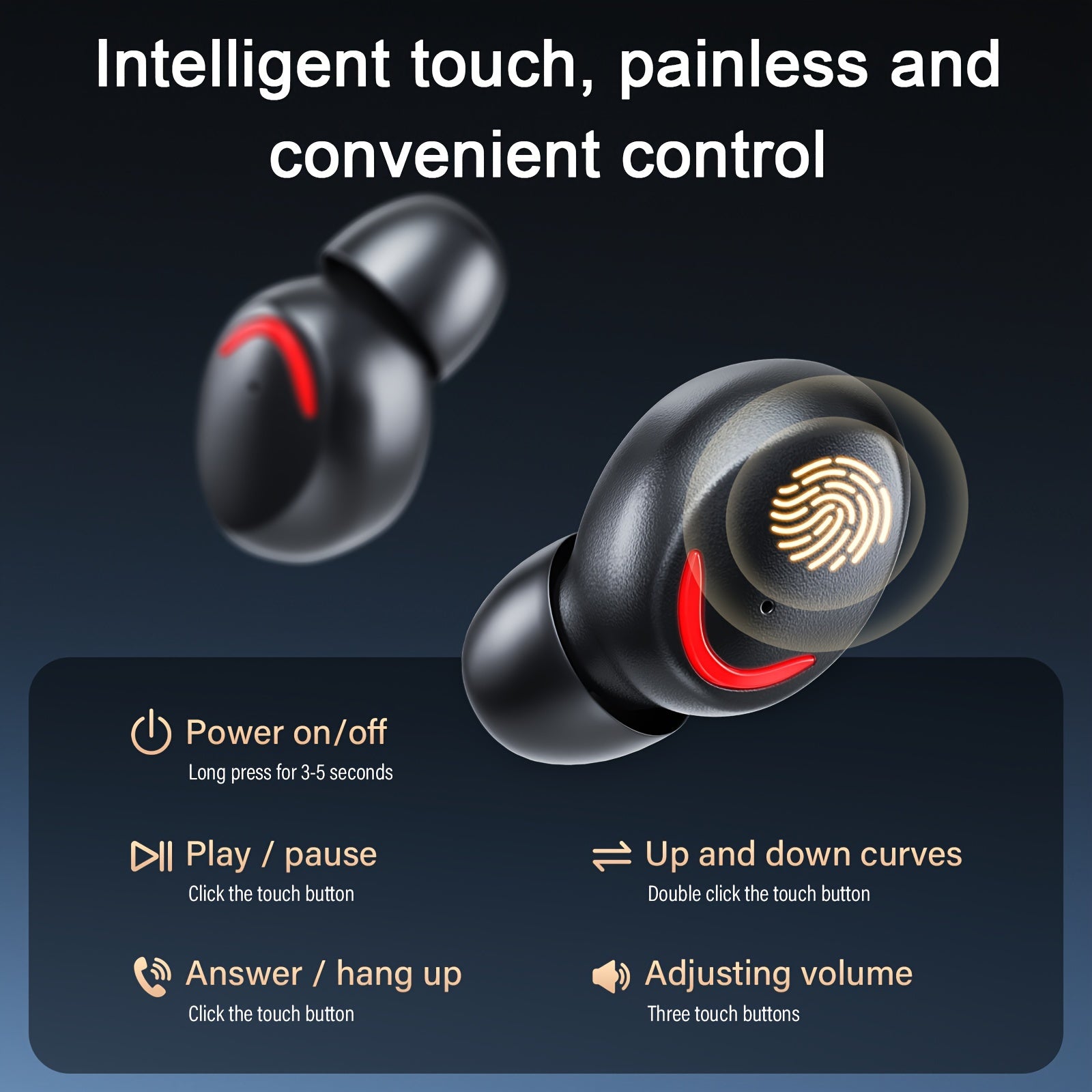 TWS Stereo Earbuds