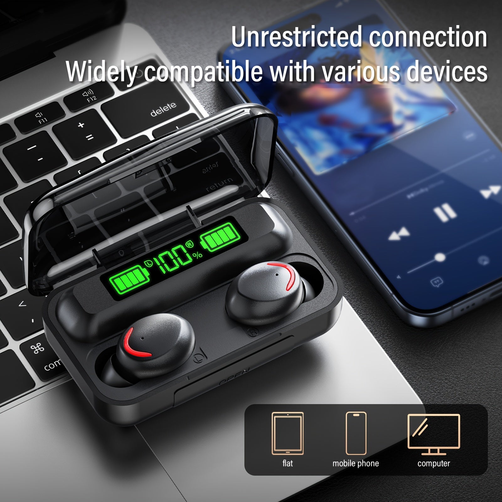TWS Stereo Earbuds