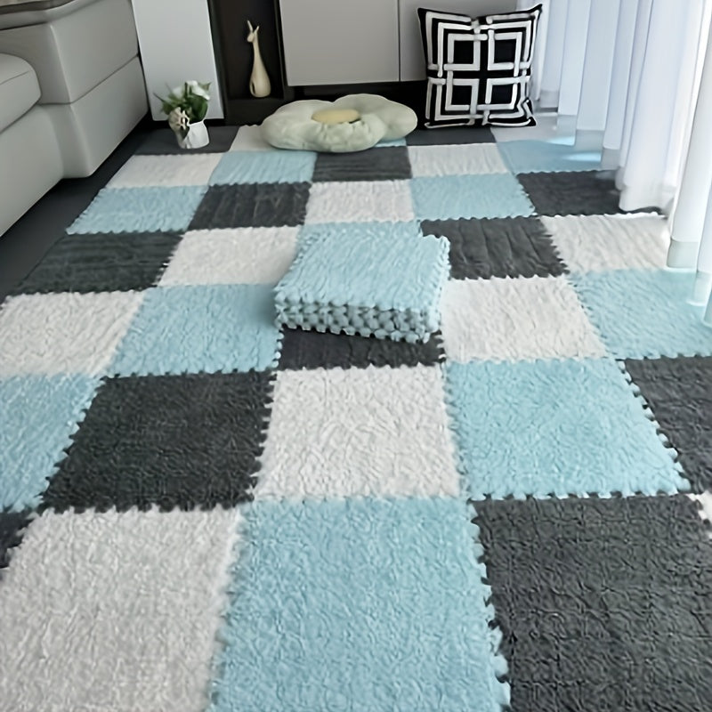 Patchwork Carpet for Bedroom