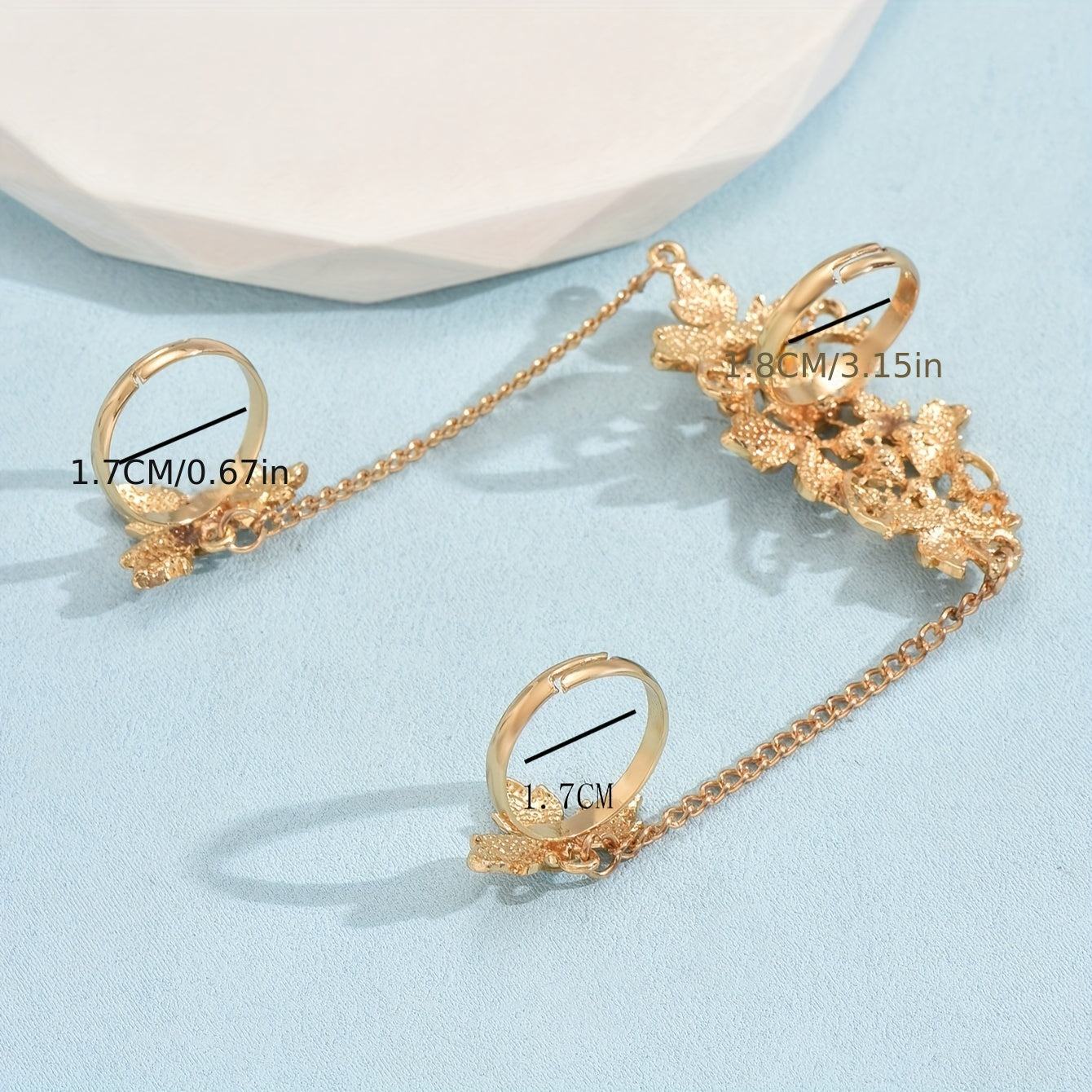 Floral hand Jewelry