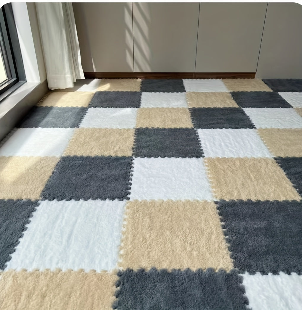 Patchwork Carpet for Bedroom