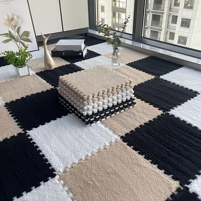 Patchwork Carpet for Bedroom