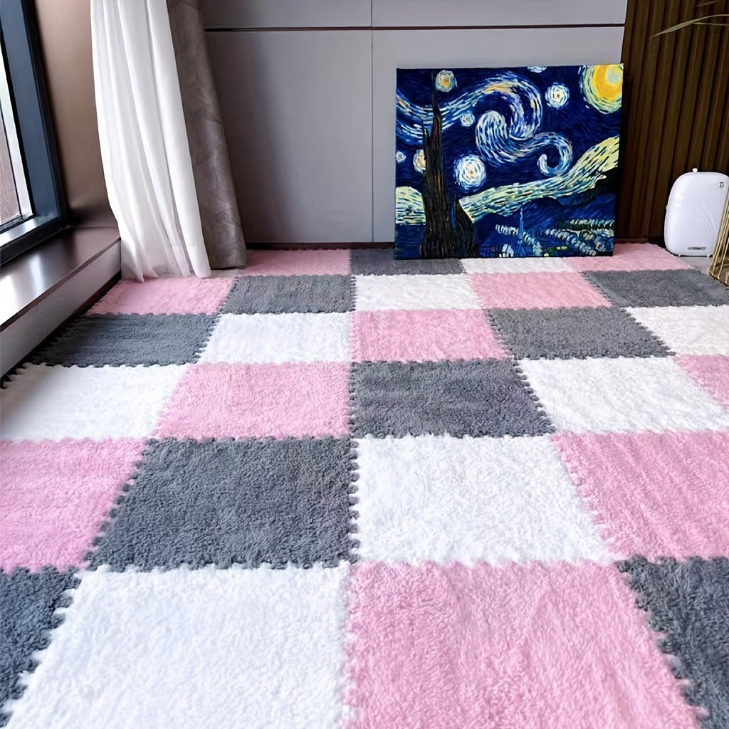 Patchwork Carpet for Bedroom