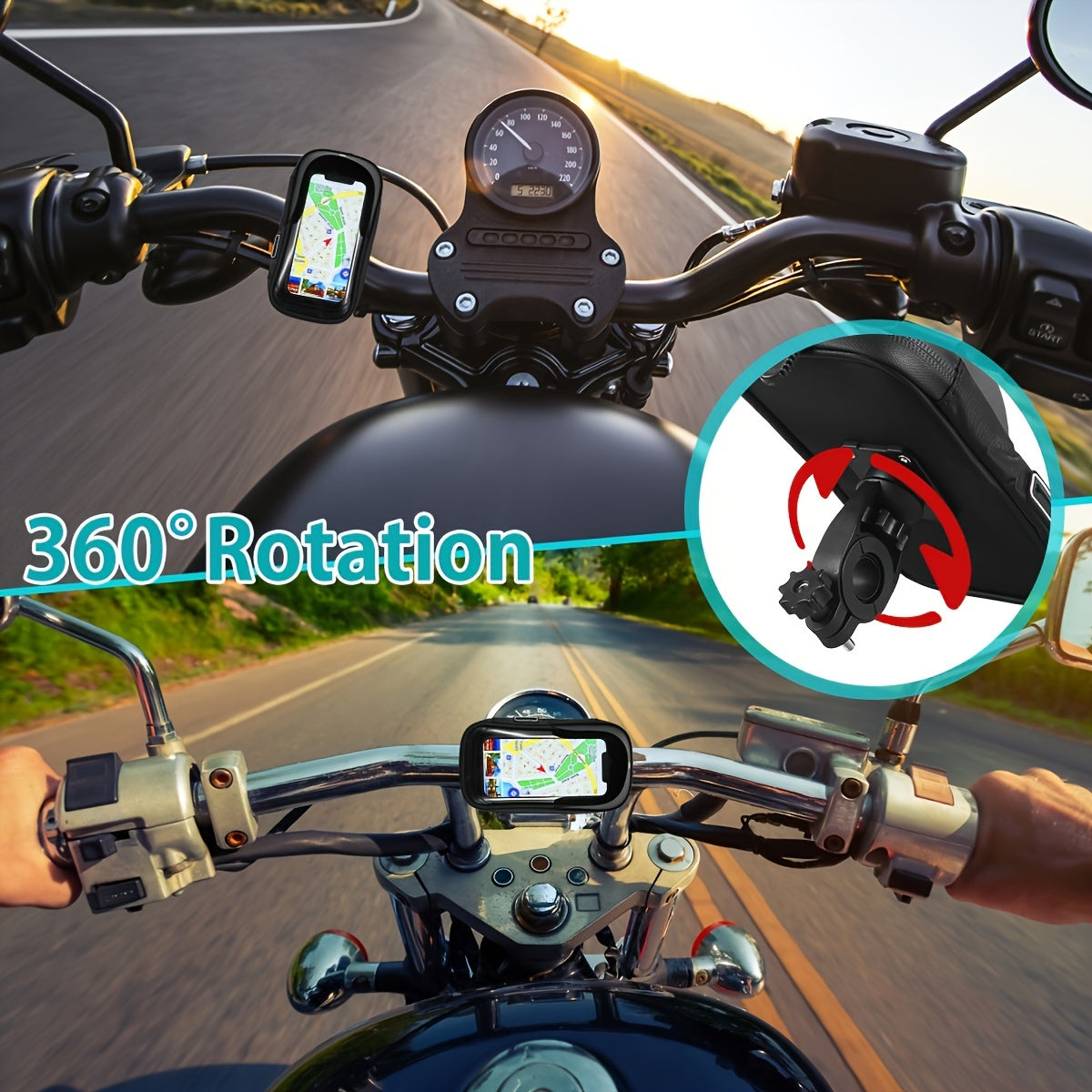 Waterproof Bike Phone Holder