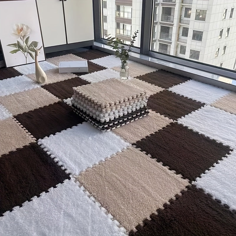 Patchwork Carpet for Bedroom