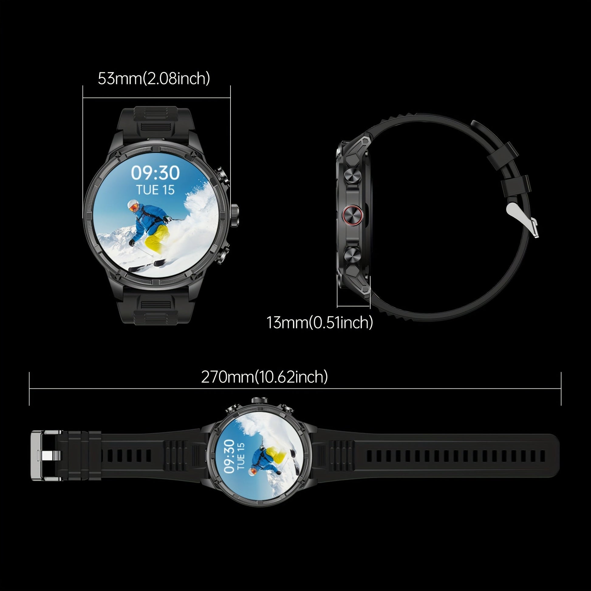 RelexFit Men's Smartwatch