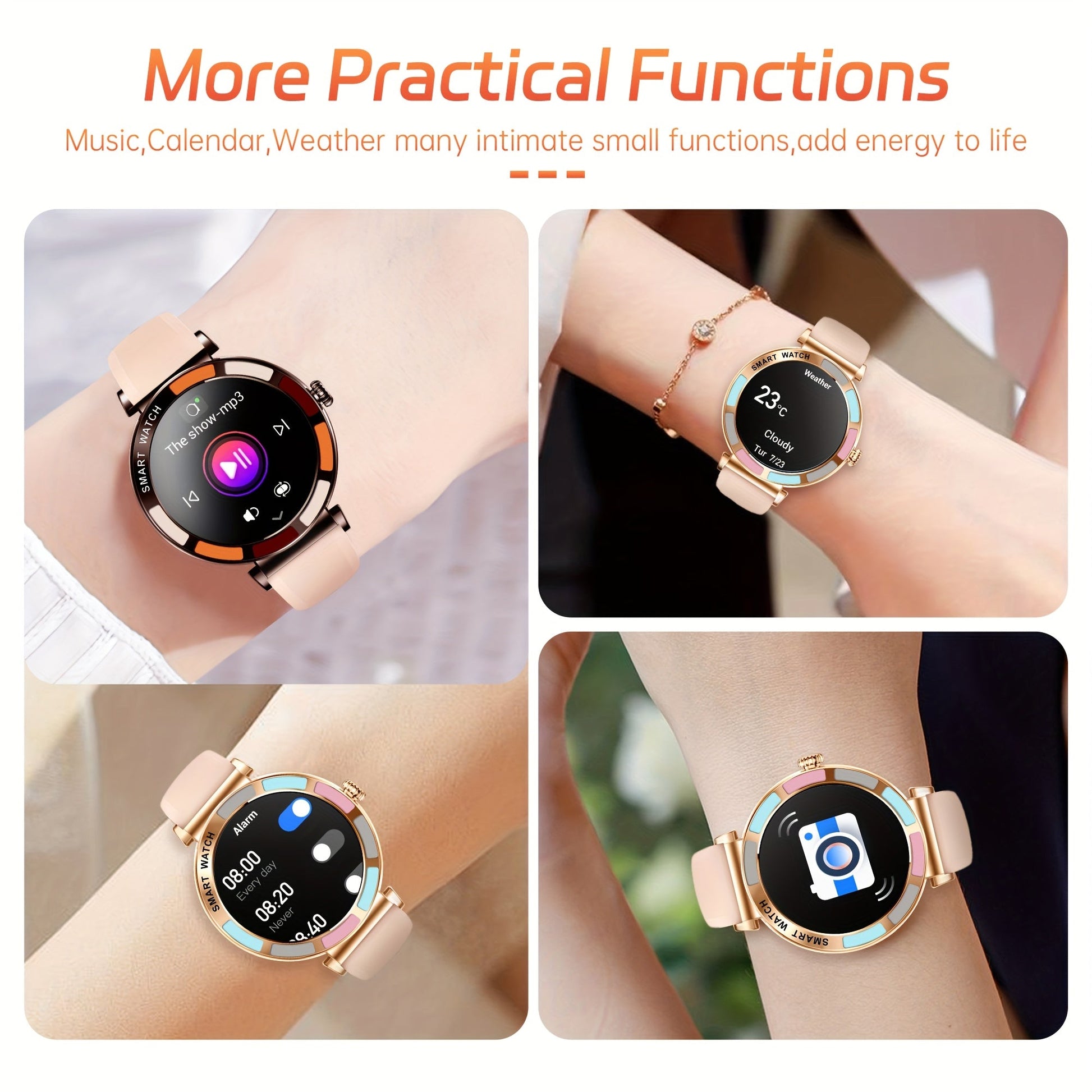 Women Smartwatch with Call Function