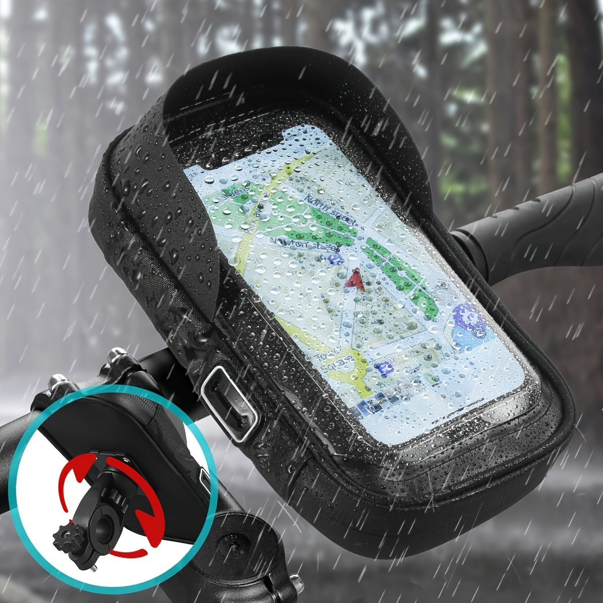 Waterproof Bike Phone Holder