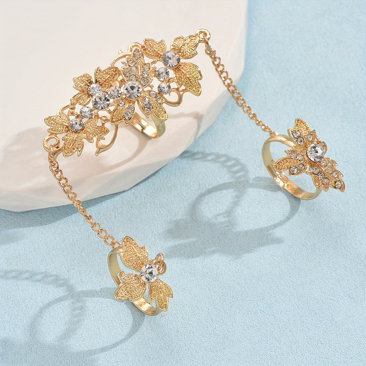 Floral hand Jewelry