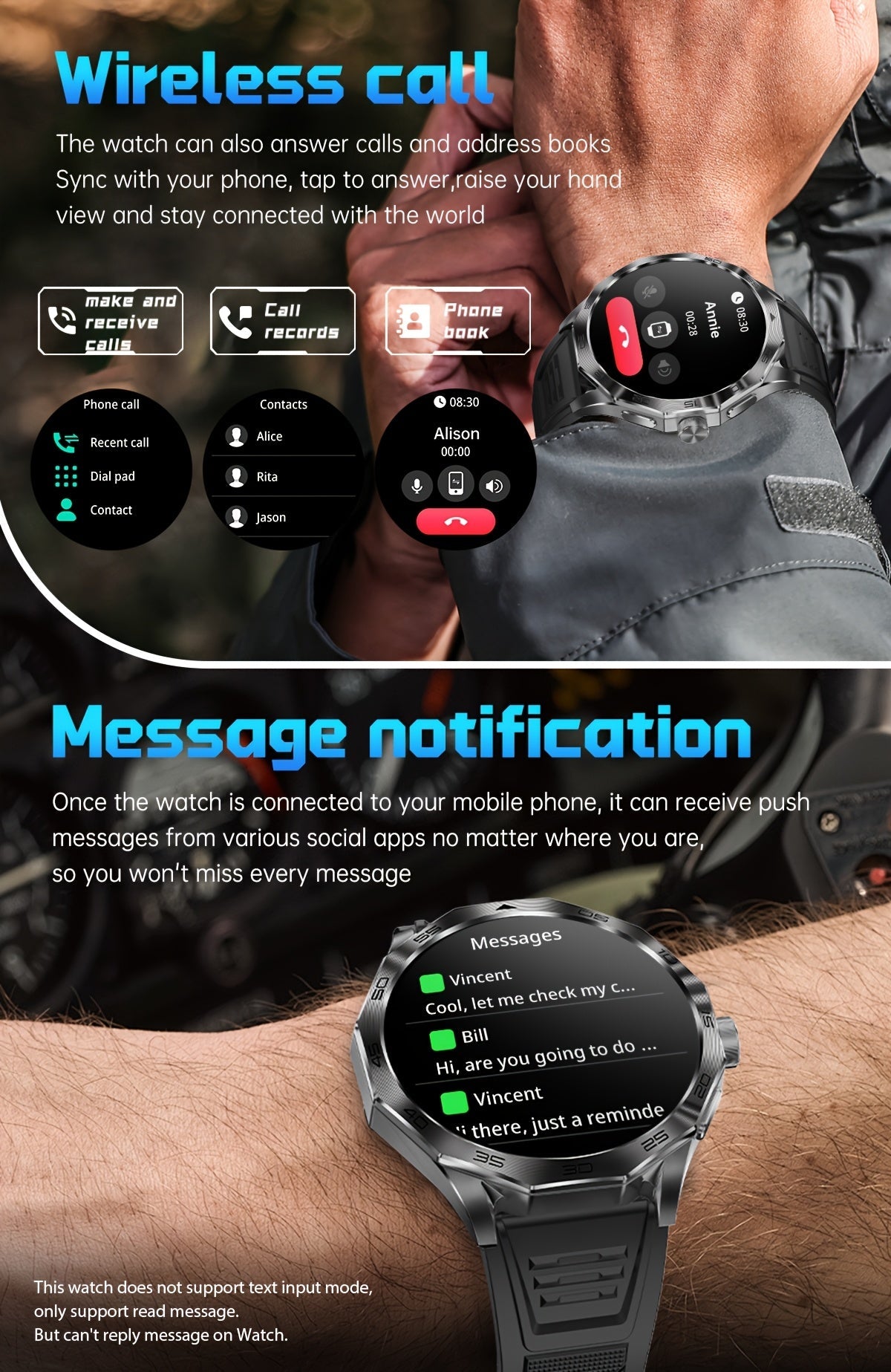 Smart Watch iPhone Android