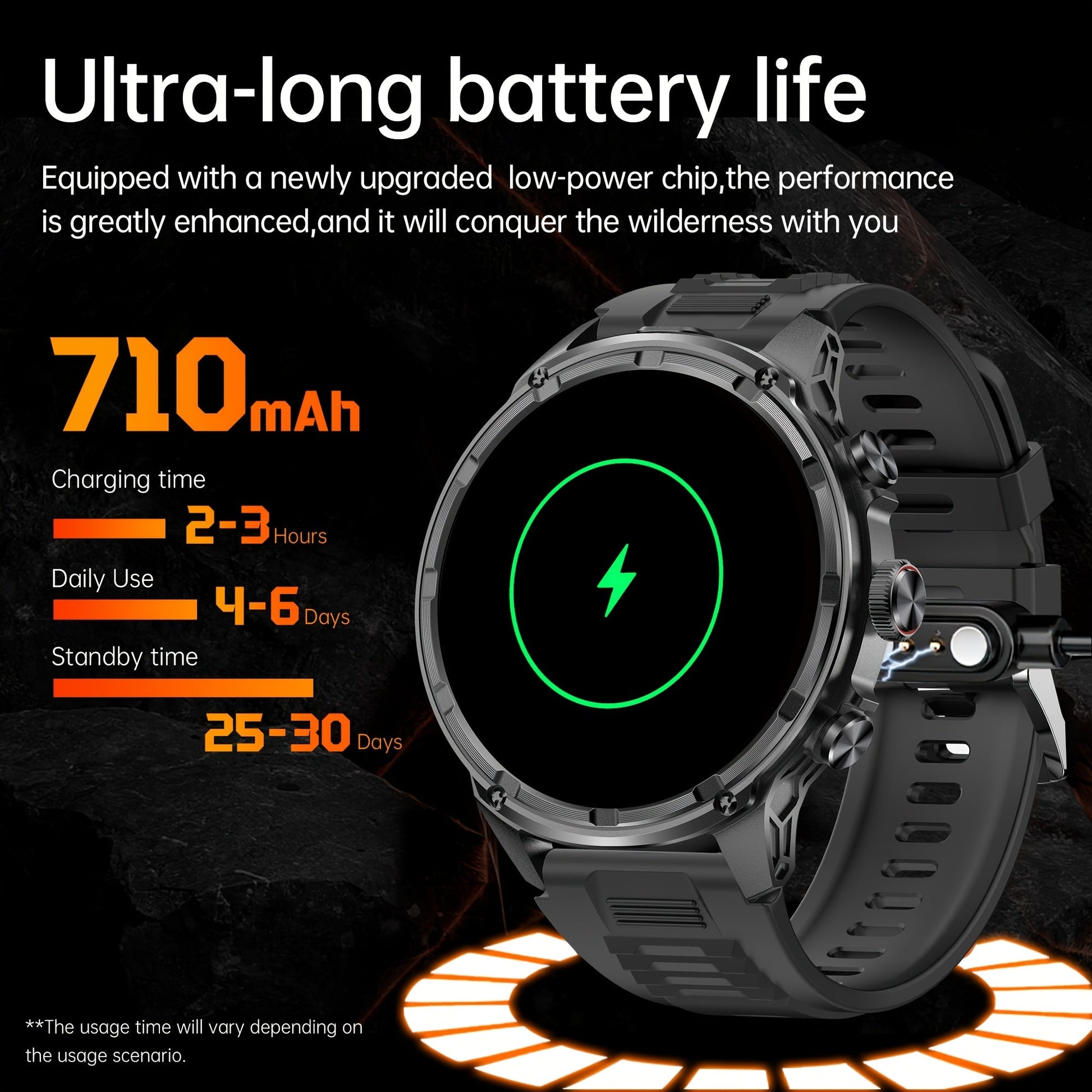 Men's Outdoor Smart Watch 5.0 Version