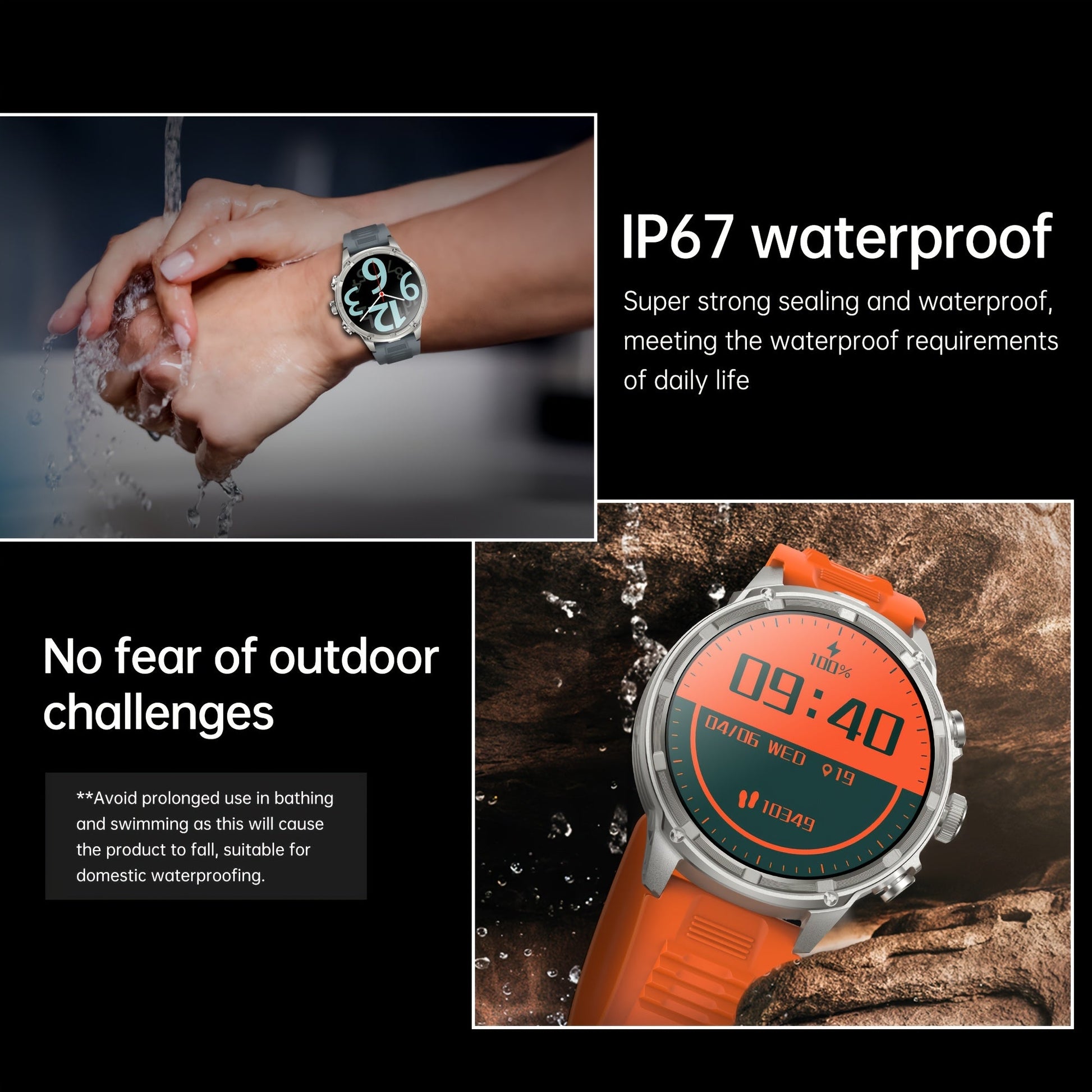 Men's Outdoor Smart Watch 5.0 Version